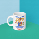 Aquí en España, pero mi arepa sigue siendo redonda