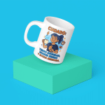 Taza 'Cuidado: ansiedad, humor negro y buena memoria'