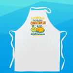 Tortilla con cebolla, obvio