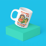 Taza Estoy bien... pero si me das un anticucho, estoy mejor