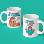 Pack Tazas 'Yo traigo el chisme + Yo llevo las tazas listas'