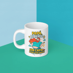 Taza Papá mi héroe sin capa