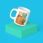 Taza Soy Más de Pan Que de Plan