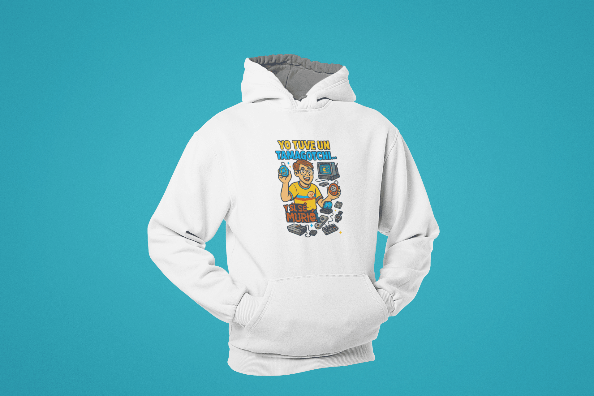 sudadera-tamagotchi Sudadera Tamagotchi - Y sí se murió - Imagen 1