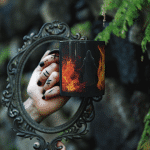 Taza Negra Pato Blue Espectro entre Llamas - Imagen 6