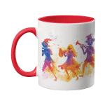 Taza Bicolor Pato Blue Banda de Calabazas Musicales